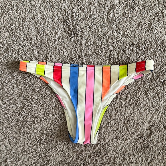 Aerie Multicolor Striped Swim Bottom - Picture 1 of 6